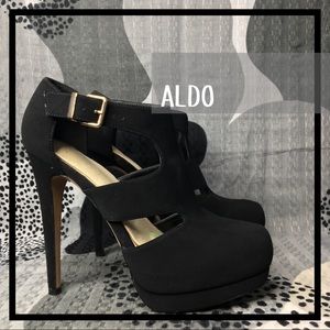 ALDO • Platform Pumps with Buckle Closure